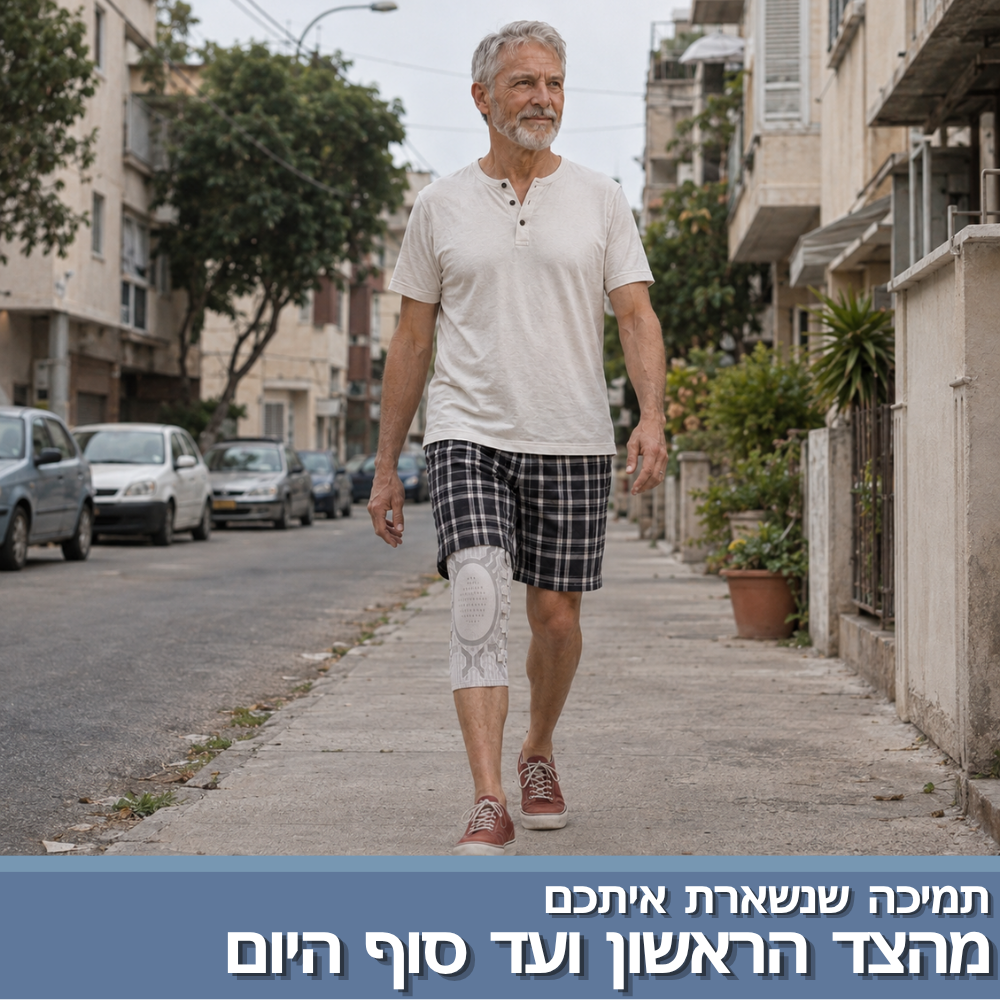 ™CORESTEP - סד ברך להקלה על כאבים ולתמיכה יומיומית ללא מאמץ