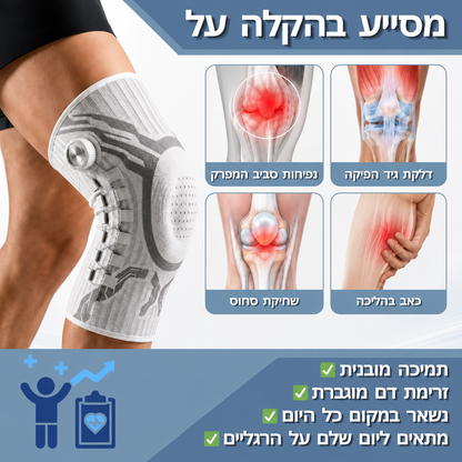 ™CORESTEP - סד ברך להקלה על כאבים ולתמיכה יומיומית ללא מאמץ
