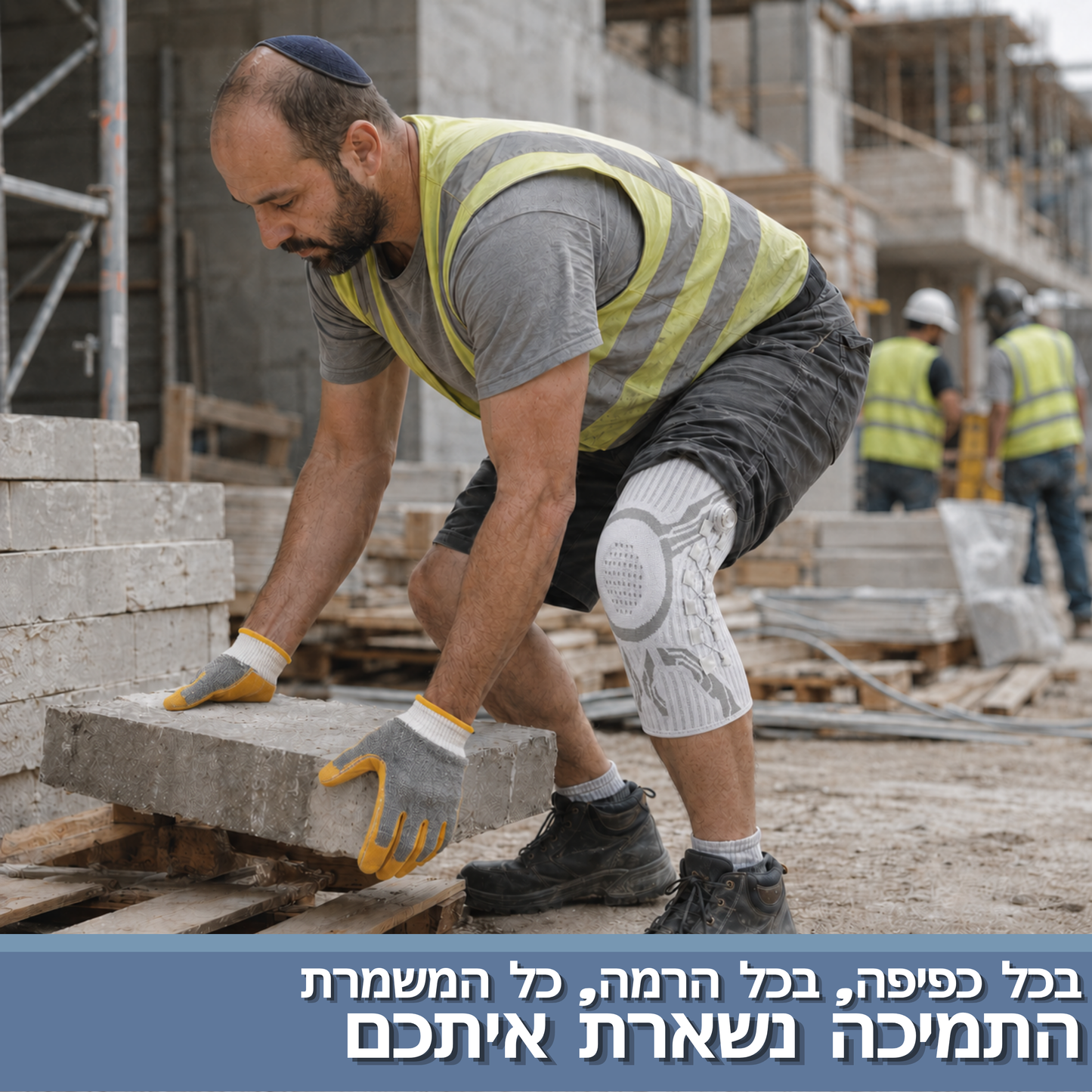 ™CORESTEP - סד ברך להקלה על כאבים ולתמיכה יומיומית ללא מאמץ